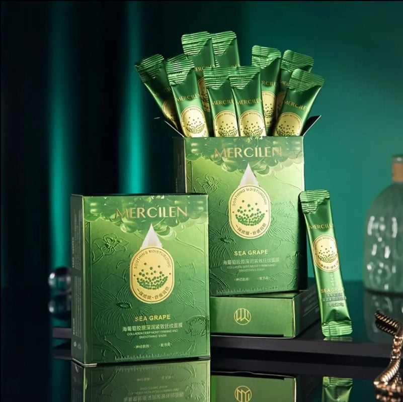Колагенова овлажняваща маска с морско грозде, Mercilen