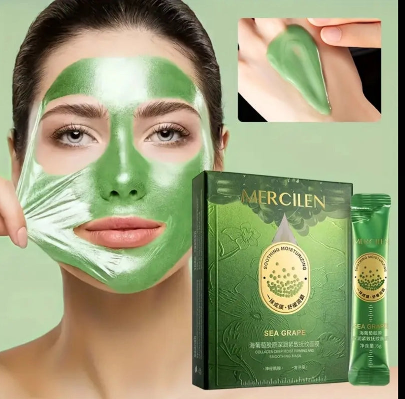 Колагенова овлажняваща маска с морско грозде, Mercilen