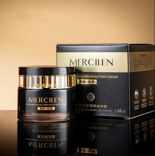 Хидратиращ крем за лице, който осигурява анти-ейдж грижа, дълбока хидратация и гладка текстура на кожата, Mercilen