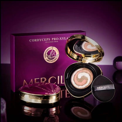 Хидратиращ тонален крем с многоцветна адаптация за всички типове кожа, с естествен завършек, който осигурява равномерно покритие и овлажняващ ефект, Mercilen CC