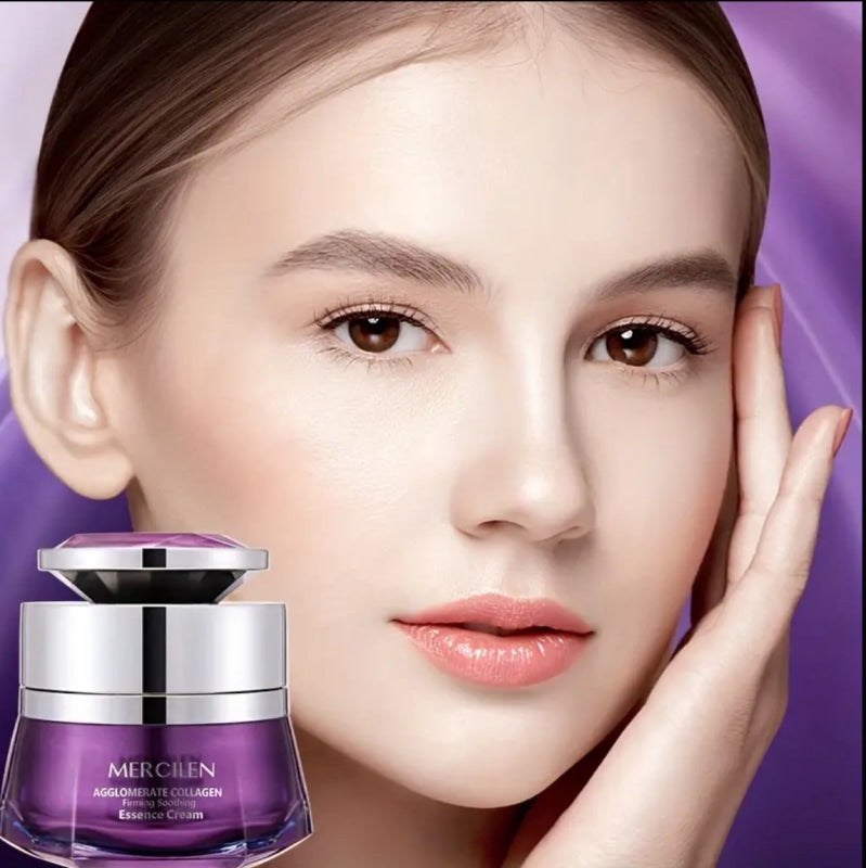 Овлажняващ крем-есенция с колаген 30g, подходящ за всички типове кожа, Mercilen