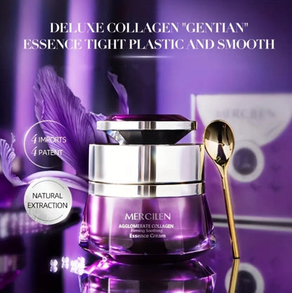 Овлажняващ крем-есенция с колаген 30g, подходящ за всички типове кожа, Mercilen